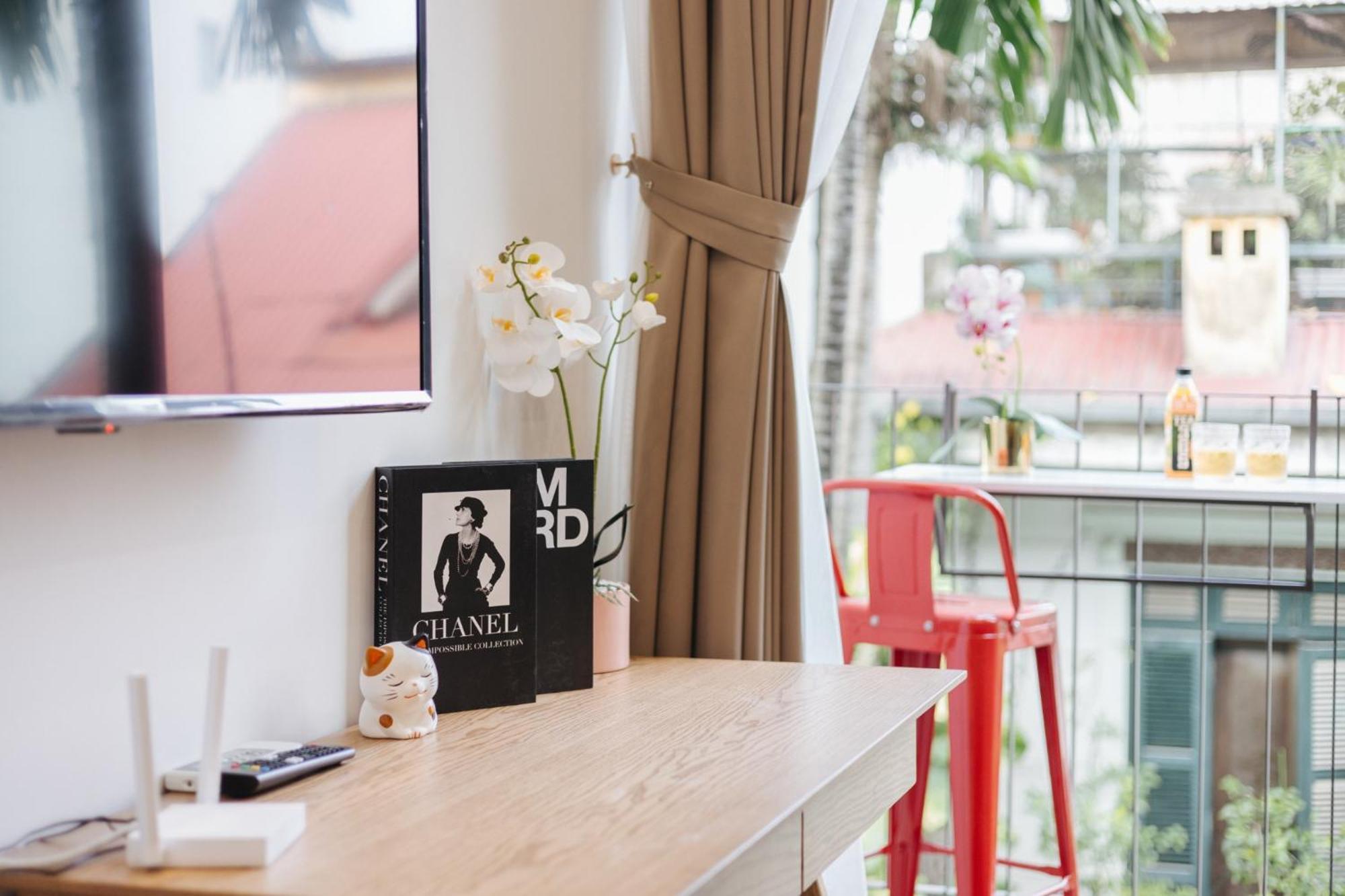 Margaery Boutique Apartment & Skyon9 Rooftop Bar Hanoi Exterior foto